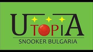 Snooker Bulgaria LIVE UTOPIA MASTERS 25-26.07.2026